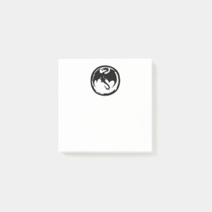 Bolsas de notas blancas de Dragon Negro