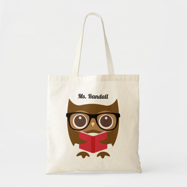 Bolsas de Owl Tote (Frente)