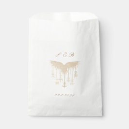 Bolsas de papel blancas para favores de boda Vikin