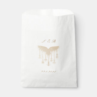 Bolsas de papel blancas para favores de boda Vikin