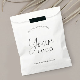 Bolsas de papel elegantes con logotipo comercial m