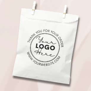 Bolsas de papel personalizado con logotipo de la e