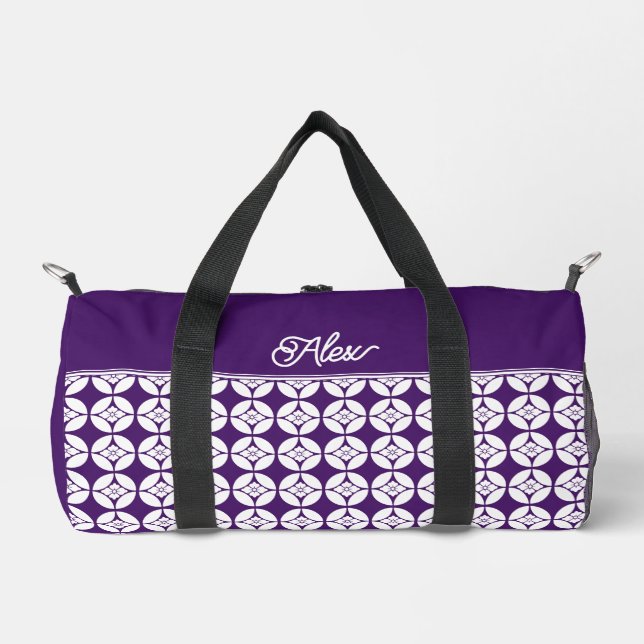 Bolsas de patrón de kimono| 七 宝 花 菱 Shippo Hanabis (Anverso)