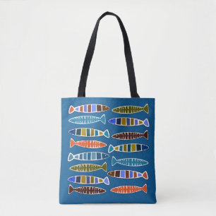Bolsas de patrón de peces