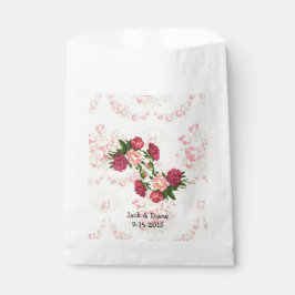 Bolsas de Personalizado de las rosas rosadas de Sh