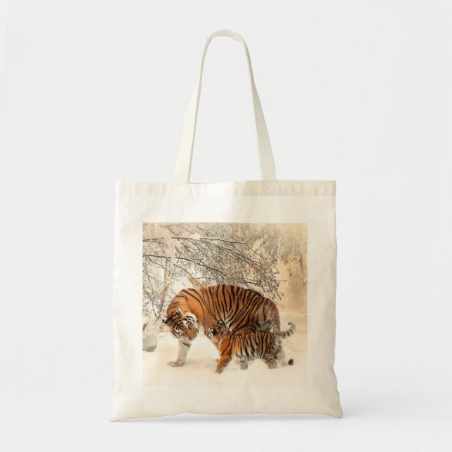 Bolsas de personalizado de los Tigres de Invierno (Frente)