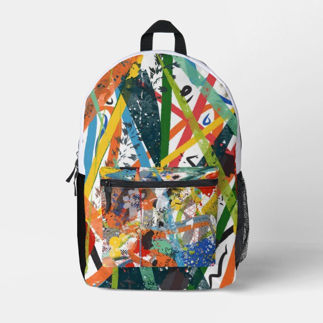 Bolsas de pintura abstractas (Anverso)