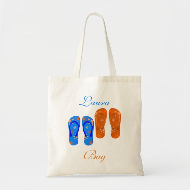 Bolsas de playa de chanclas (Frente)