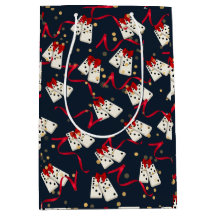 Bolsas de regalo - Azul de diseño para Domino