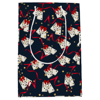 Bolsas de regalo - Azul de diseño para Domino