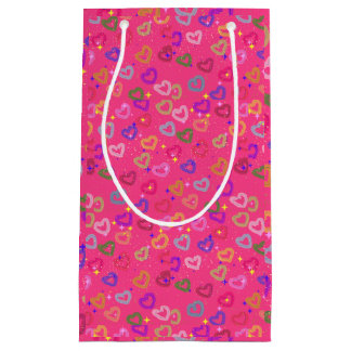 Bolsas de regalo con corazón adorable