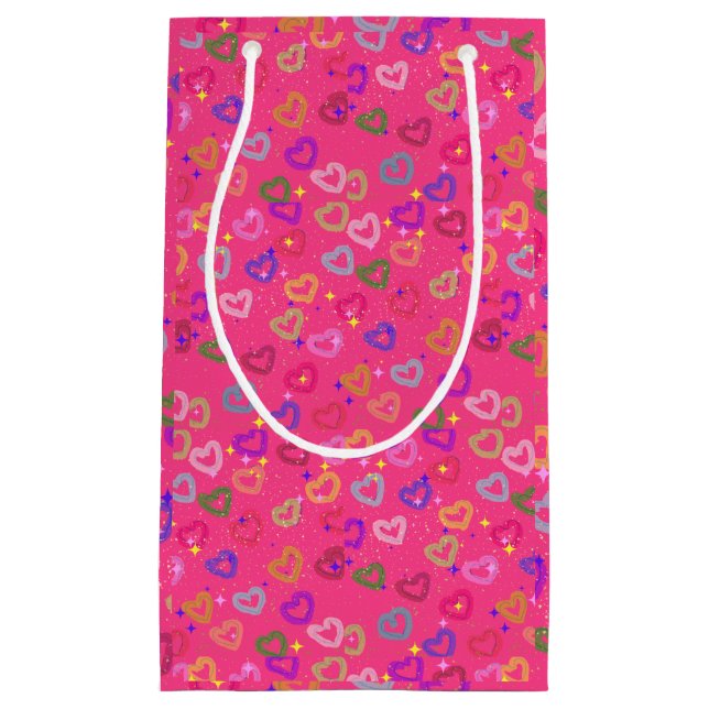 Bolsas de regalo con corazón adorable (Anverso)