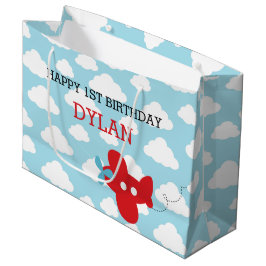 Bolsas de Regalo de Avión Rojo - Aniversario de Nu
