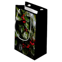 Bolsas de regalo de Berry Holly