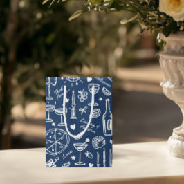 Bolsas de regalo de bienvenida Boda dibujadas a ma