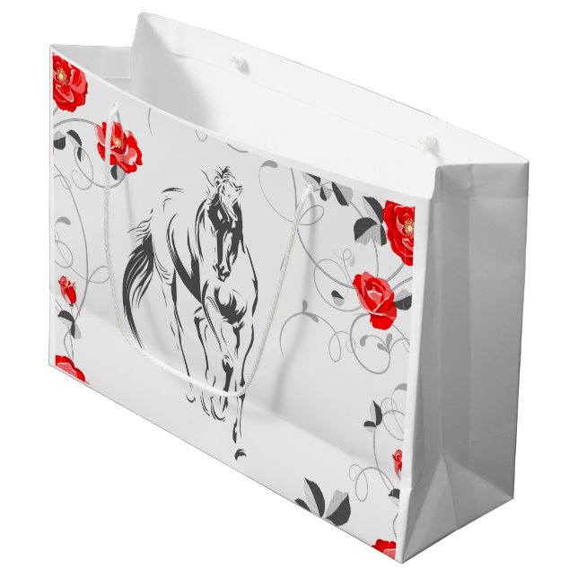 Bolsas de regalo de caballos barrocas (Angulo Anverso)