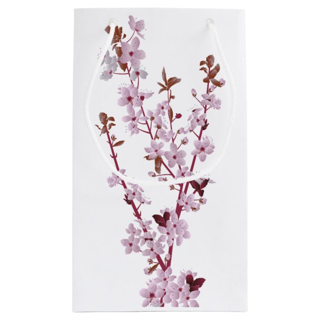 Bolsas de regalo de cerezo en flor (Reverso)