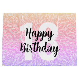 Bolsas de regalo de cumpleaños de Mandala de gran