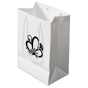 Bolsas de regalo de flor de ciruelo en forma de ma