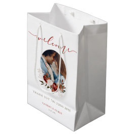 Bolsas de regalo de fotos de bienvenida para bodas