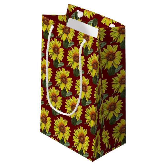 Bolsas de regalo de girasol (Angulo Anverso)