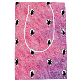 Bolsas de regalo de Halloween rosadas de la poeta 