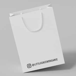 Bolsas de regalo de Instagram Tu nombre de Insta