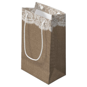 Bolsas de regalo de la colección de Bodas Burlap &