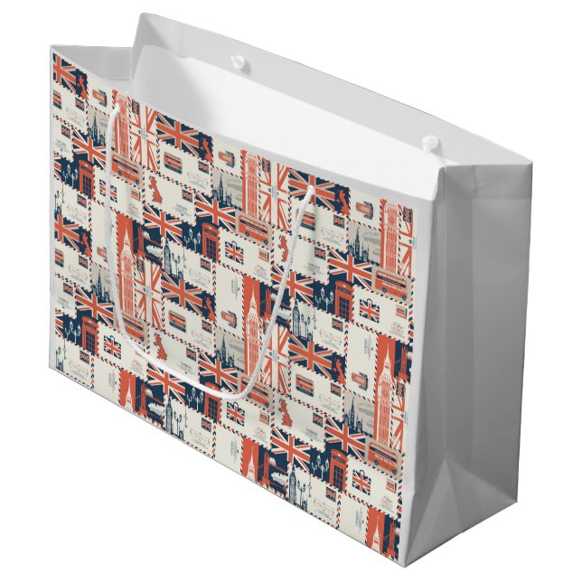 Bolsas de regalo de London Post (Angulo Anverso)
