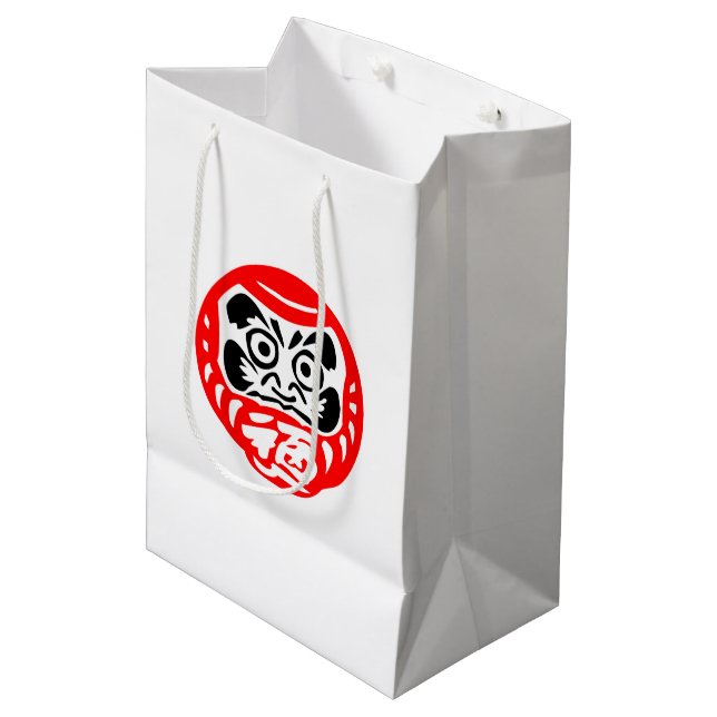 Bolsas de regalo de muñecas Daruma (Angulo Anverso)