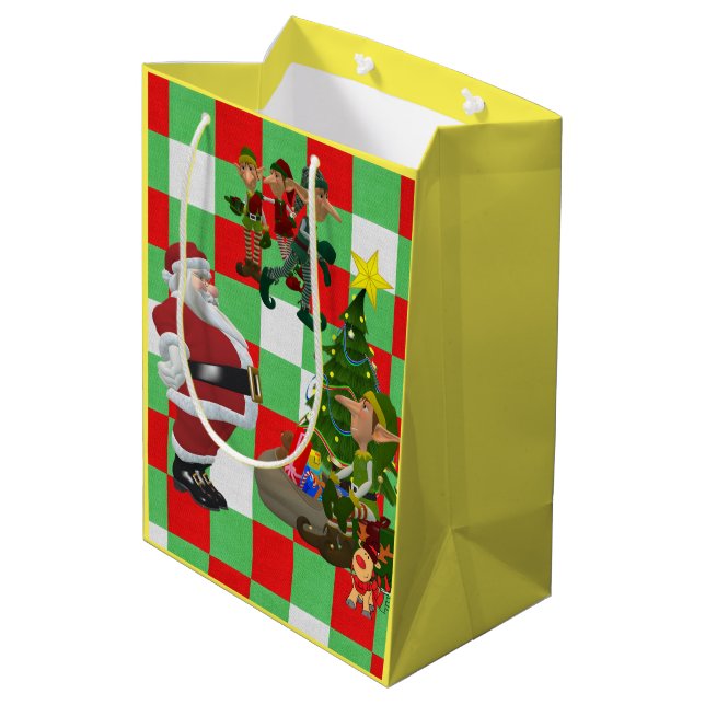 Bolsas de regalo de Navidad (Angulo reverso)
