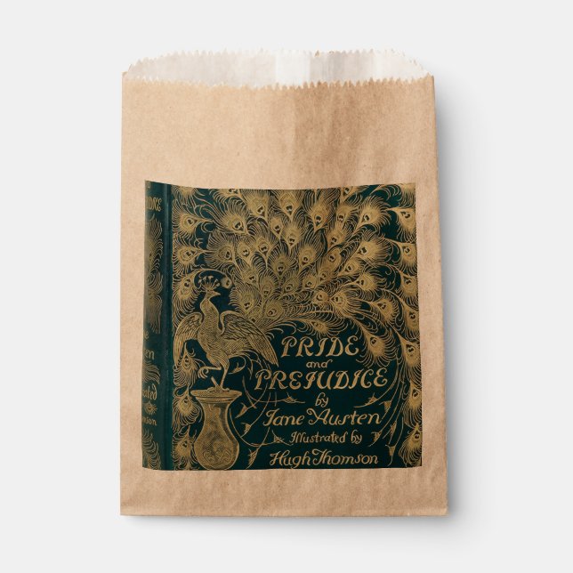 Bolsas de regalo de Orgullo y Prejuicio (Anverso)