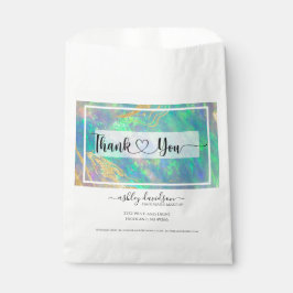 Bolsas de regalo de papel azul opalo | Bolsas de c