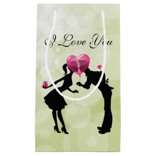 Bolsas de regalo de pareja en amor