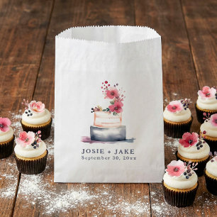 Bolsas de regalo de pastel de boda