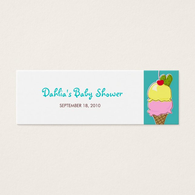 Bolsas de regalo de pepinos y helados (Frente)