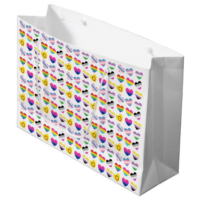 Bolsas de regalo de Pride Hearts (Angulo Anverso)