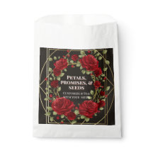 Bolsas de regalo de semillas de flores de rosa de