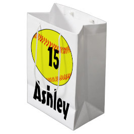 Bolsas de regalo de Softball personalizadas
