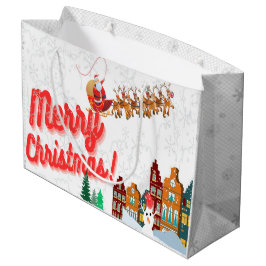 Bolsas de regalo de temas de navidades de la colec