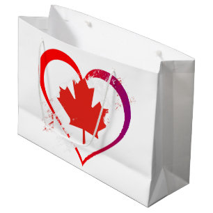Bolsas de regalo del Día de Canadá