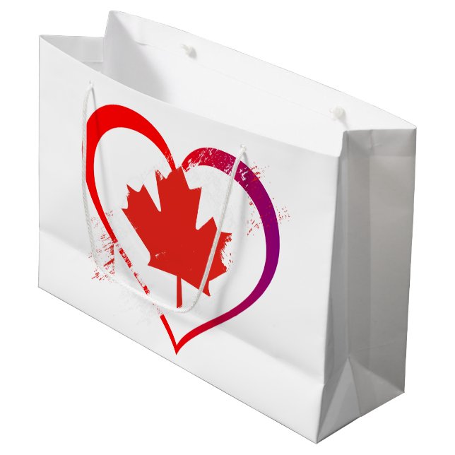 Bolsas de regalo del Día de Canadá (Angulo Anverso)