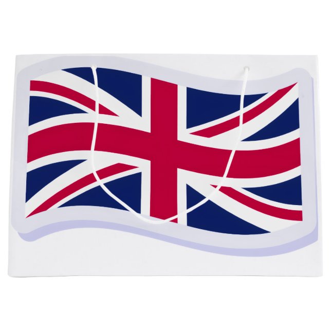 Bolsas de regalo diseñadas con Union Jack (Anverso)