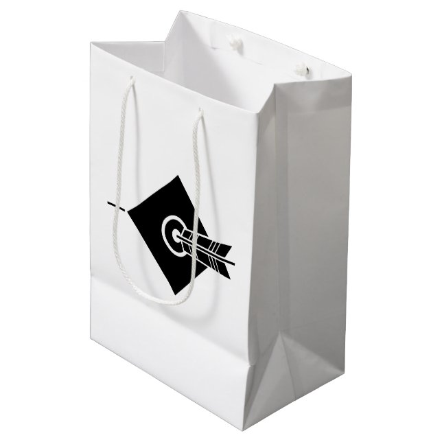 Bolsas de regalo Flecha golpea el objetivo (Angulo Anverso)