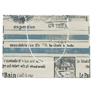 Bolsas de regalo inspiradas en el océano con detal