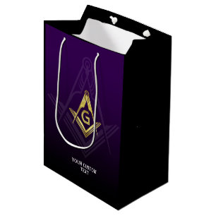 Bolsas de regalo masónicas   Gran Lote   Morado y