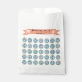 Bolsas de regalo para baby shower modernas Azura C