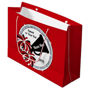 Bolsas de regalo para el portero, rojas, blancas y