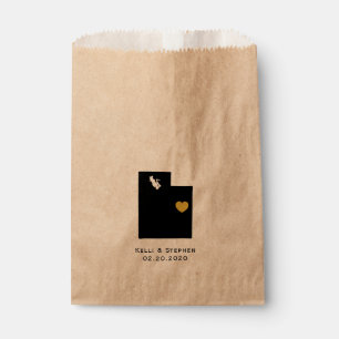 Bolsas de regalo para el trato del favor de la bod