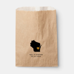 Bolsas de regalo para el trato favorito de la boda